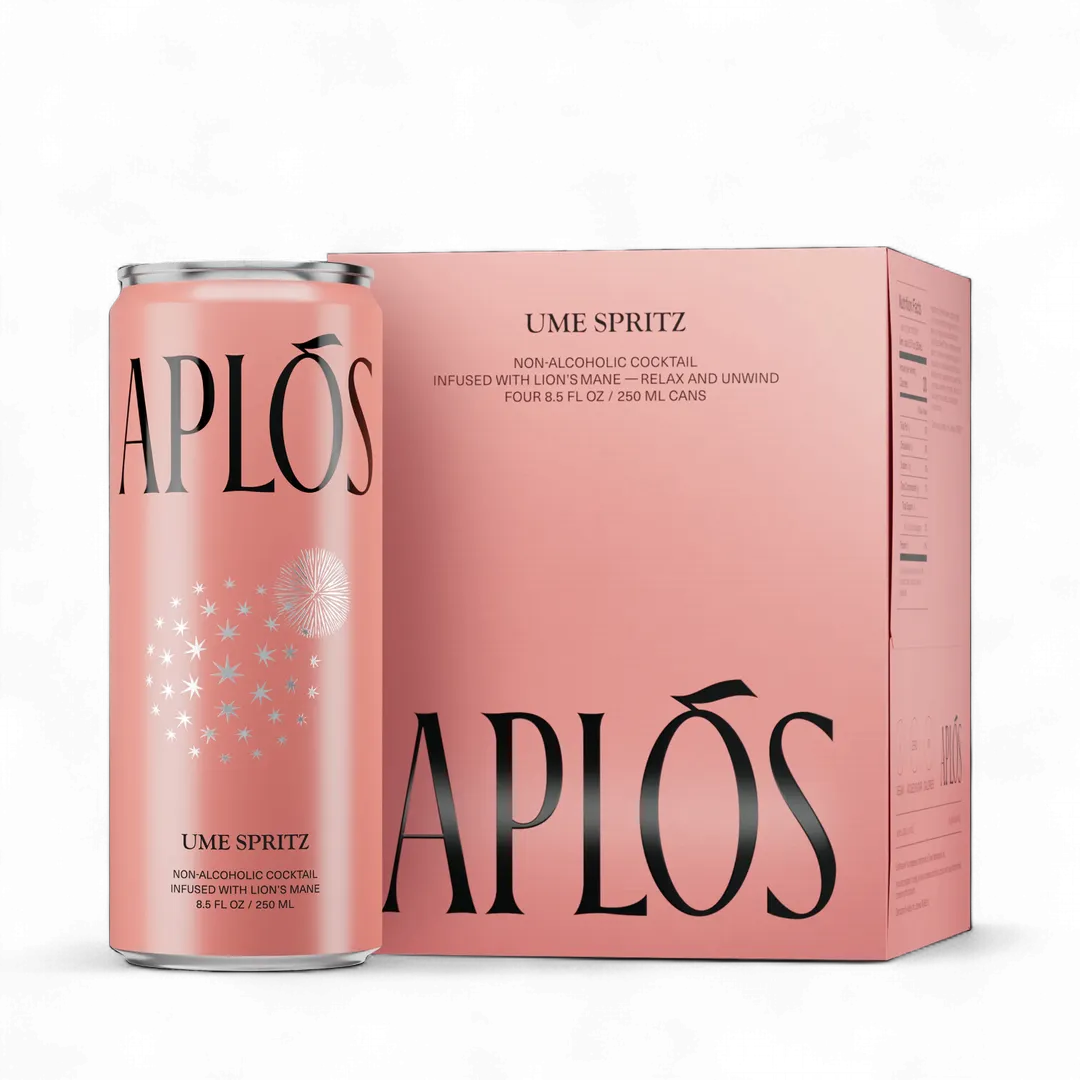 APLOS Functional Non-Alcoholic Lion’s Mane Cocktail