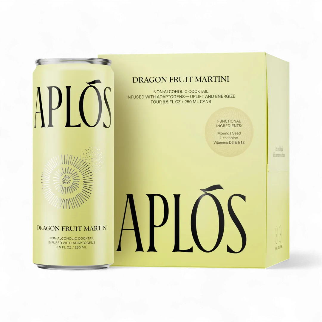 APLOS Functional Non-Alcoholic Adaptogens Cocktails, Flavor: Dragon Fruit Martini