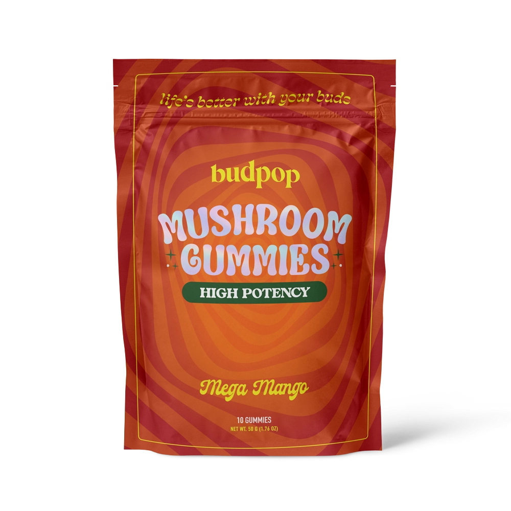 High Potency Mushroom Gummies - Mango High Potency Mushroom Gummies - Mango