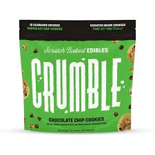 CRUMBLE 10MG THC Chocolate Chip Cookies (10-ct)