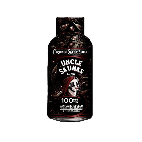 Uncle Skunk 100MG THC Chronic Craft Shots 2oz