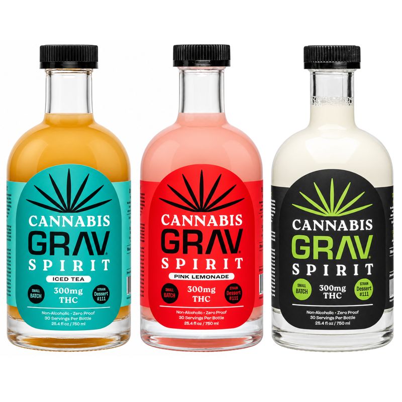 GRAV® Cannabis Spirit 300MG THC 750mL