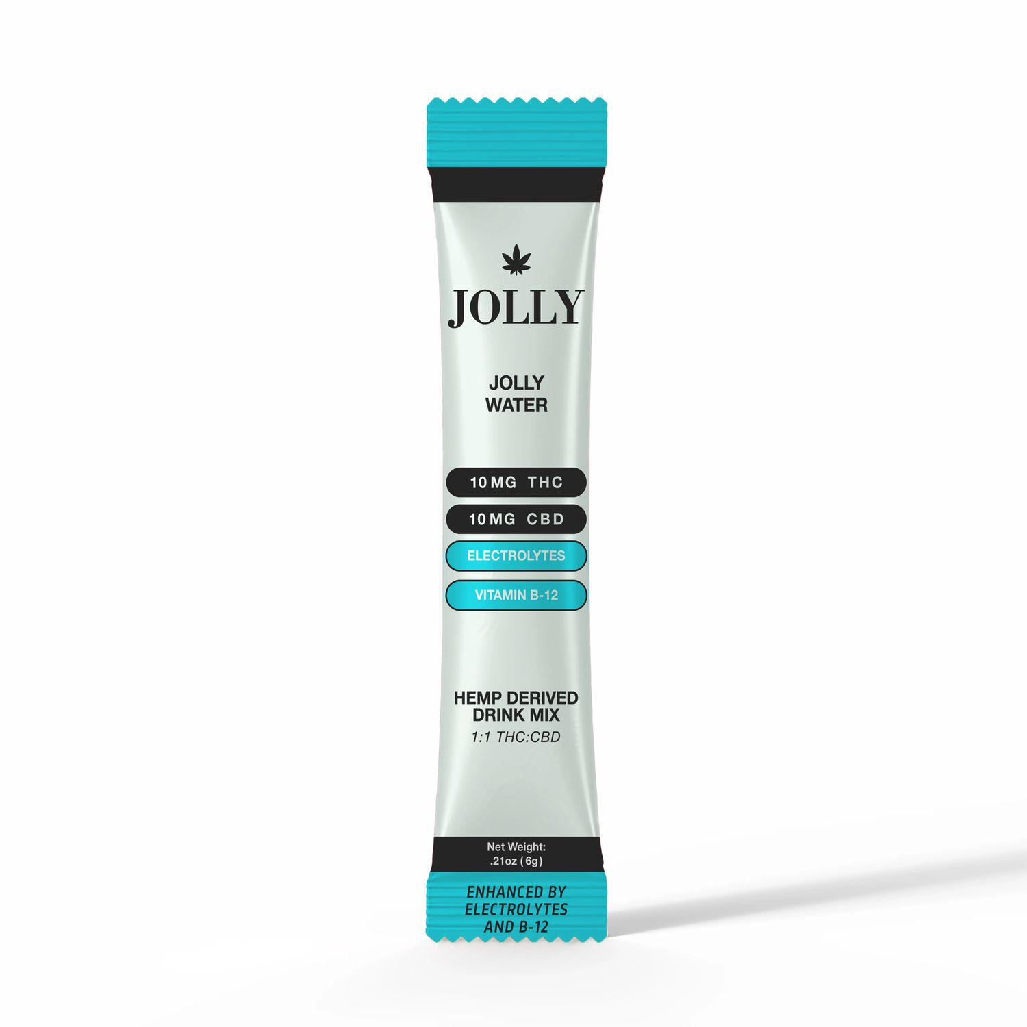 Jolly THC CBD Electrolyte Drink Mix 10MG 1-ct