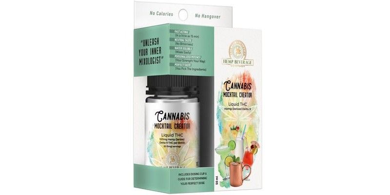 Cannabis Mocktail Creator Liquid THC 100MG 1.8oz