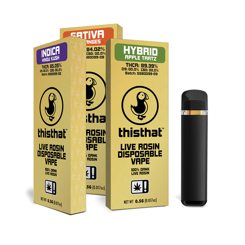 SHIPS from NC: THCA Live Rosin Disposable – 0.5G "Order Online at RESTARTCBD.com"