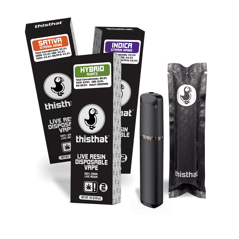 SHIPS from NC: THCa Live Resin Disposable – 2G "Order Online at RESTARTCBD.com"