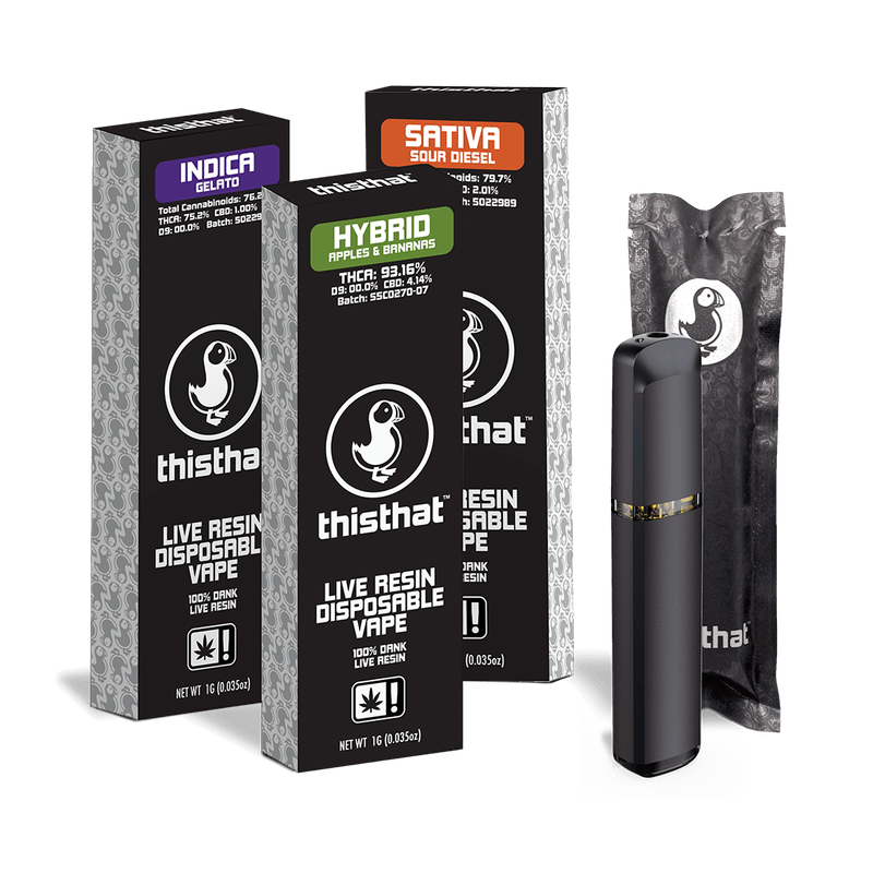 SHIPS from NC: THCa Live Resin Disposable - 1G "Order Online at RESTARTCBD.com"