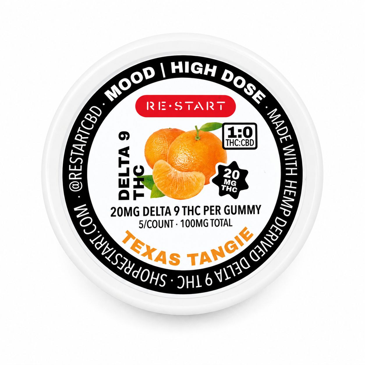 Delta 9 THC 20MG Gummies Trio 3 x 5-ct