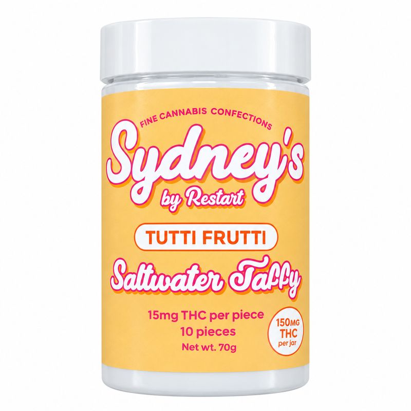 15MG THC Sydney's Saltwater Taffy - Tutti Frutti