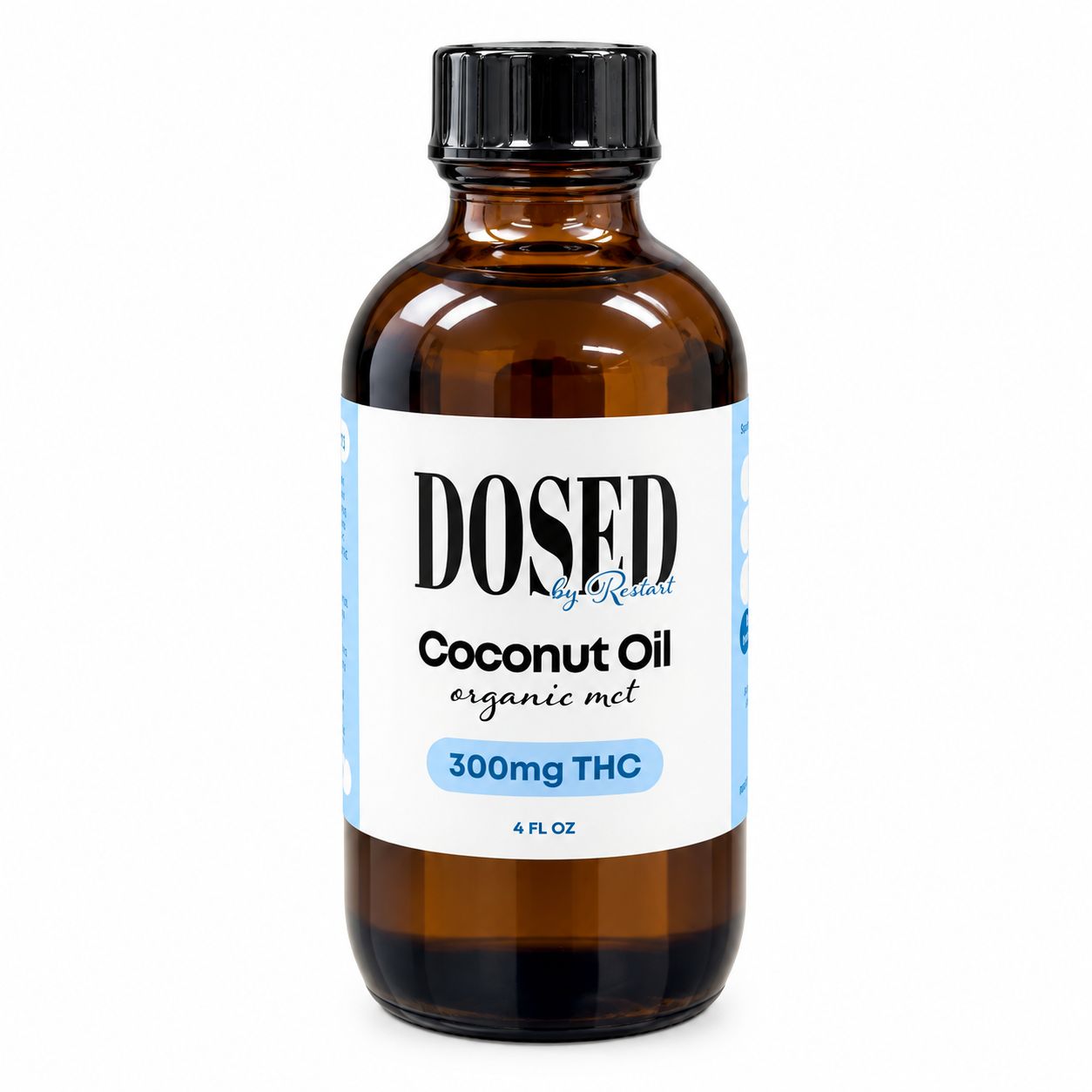 Dosed Coconut Oil (2.5MG/mL) 4oz 300MG THC