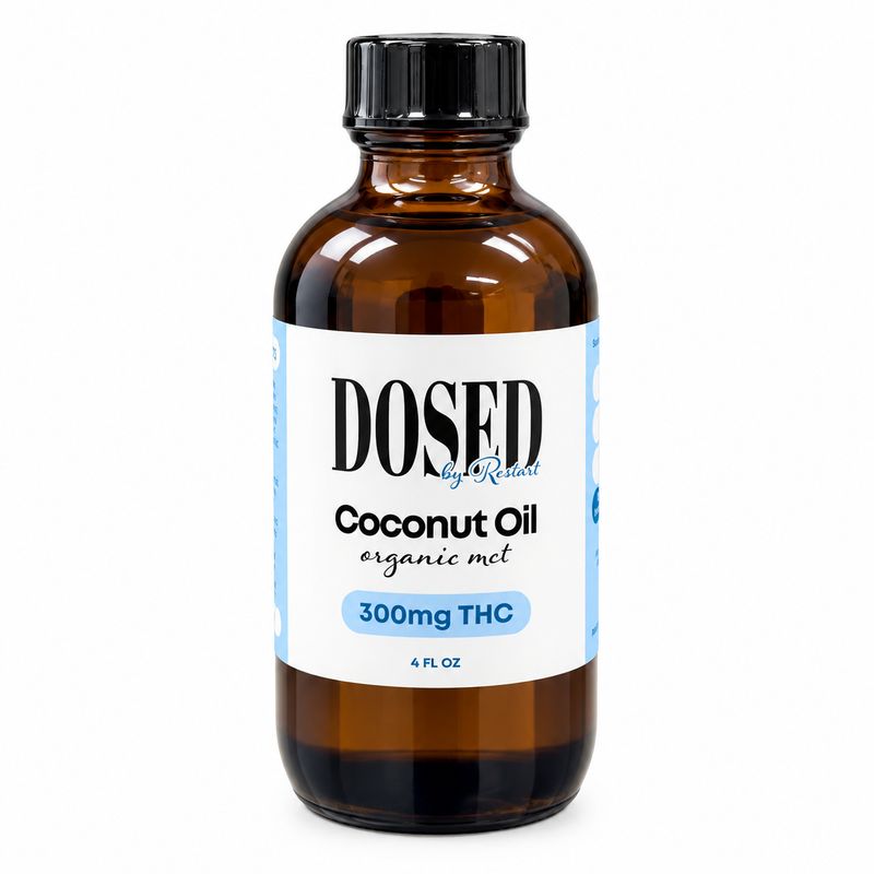 Dosed Coconut Oil (2.5MG/mL) 4oz 300MG THC