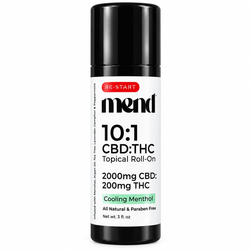 Mend Topical CBD Roll-On 2000MG CBD:200MG THC