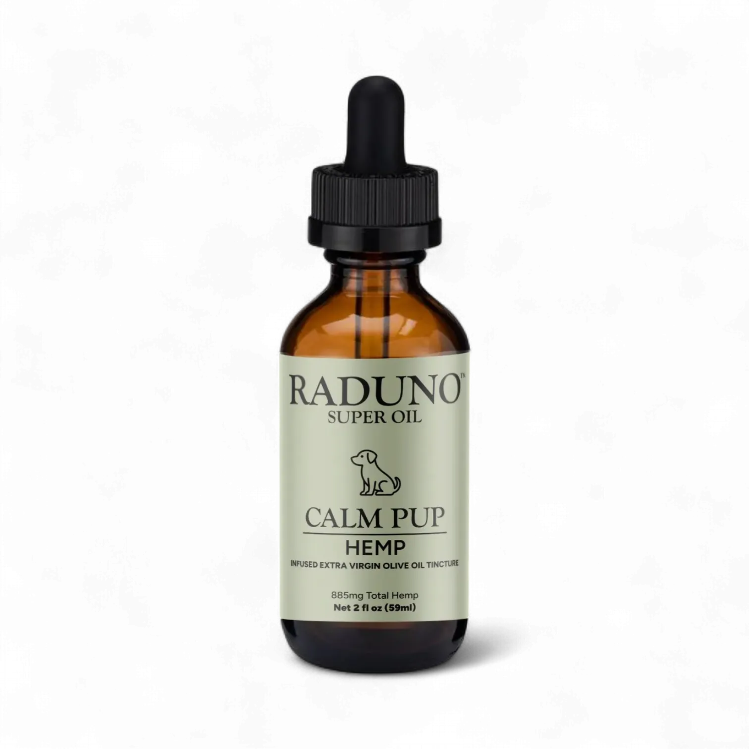 Calm Pup Pet CBD in Olive Oil 60mL 833MG CBD
