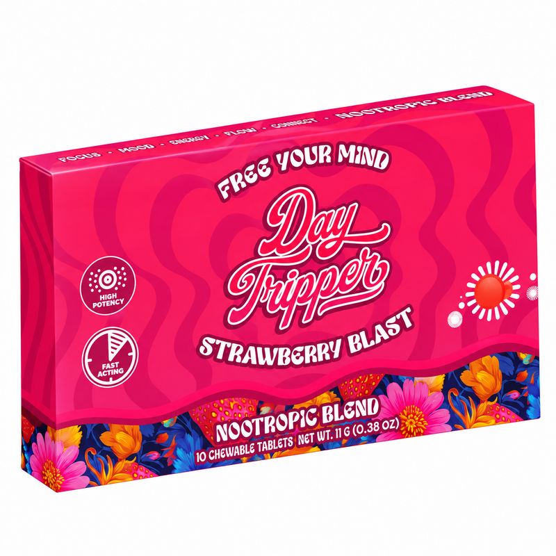 Daytripper Nootropic Mushroom Chewable Tablets 10-ct