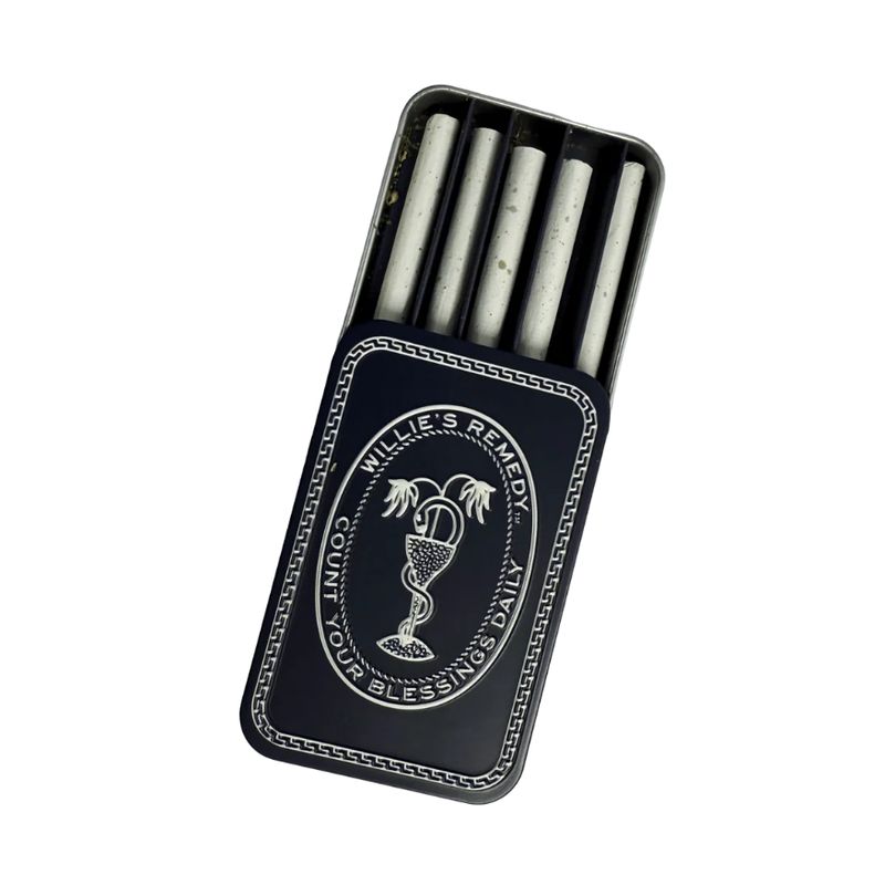 Willie's Remedy x Coast Hemp Smoke 5-ct Collector's Edition Reusable Tin