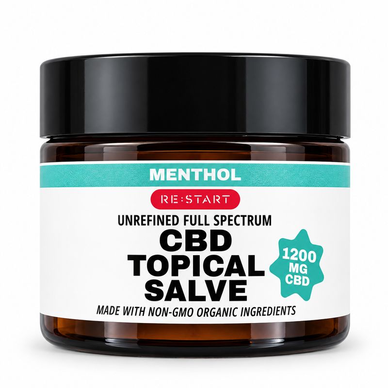 CBD Salve Unrefined Full Spectrum 1200MG Menthol Ice