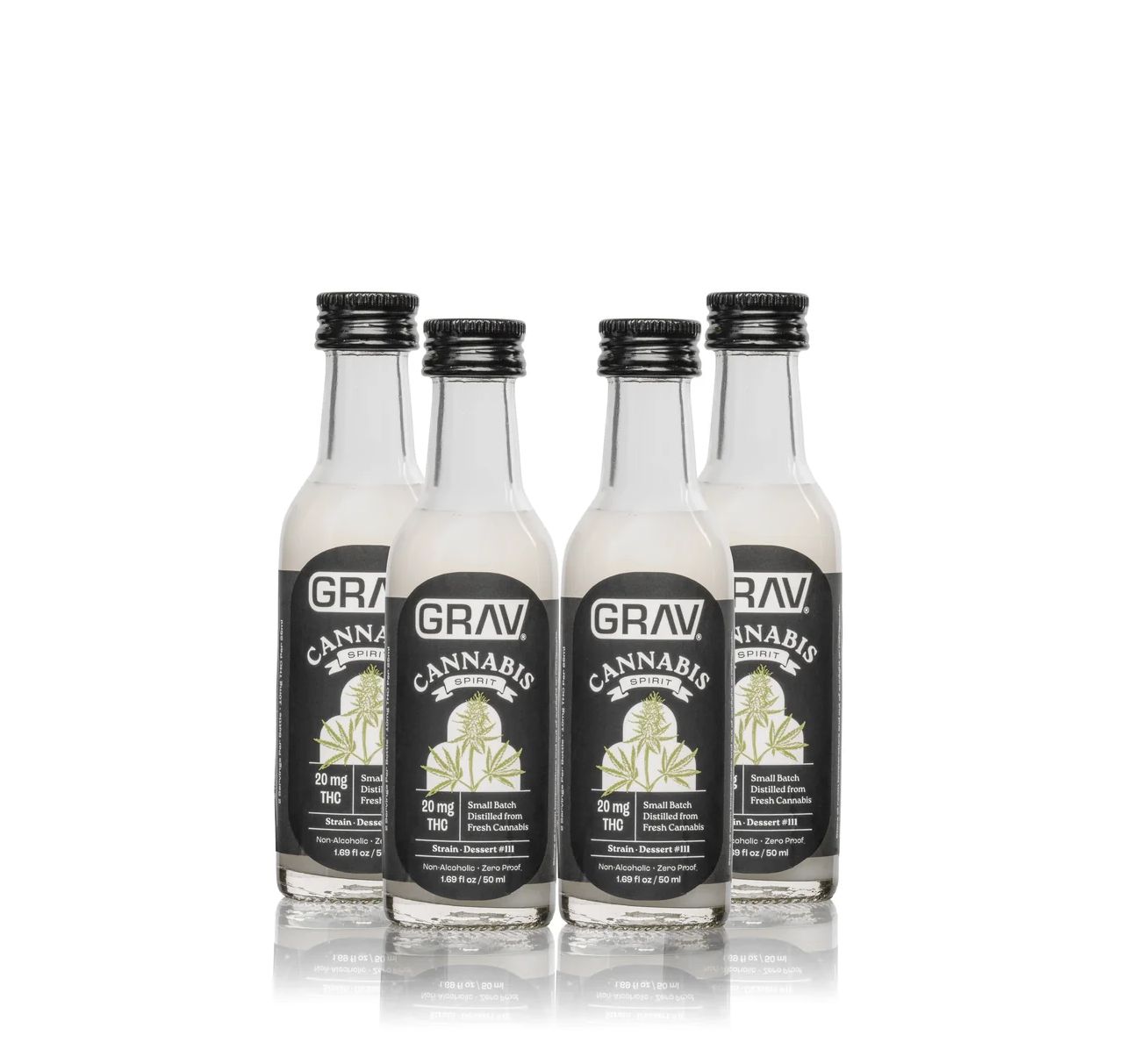 GRAV Cannabis Spirit 20MG THC 50mL Shots 1-ct