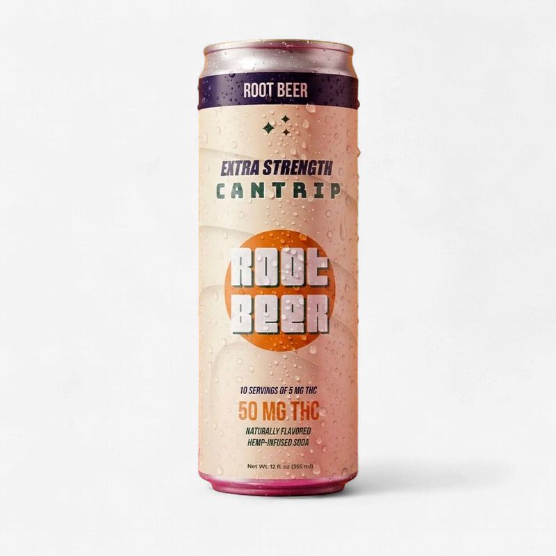 Cantrip THC Soda 50MG 12oz Rootbeer