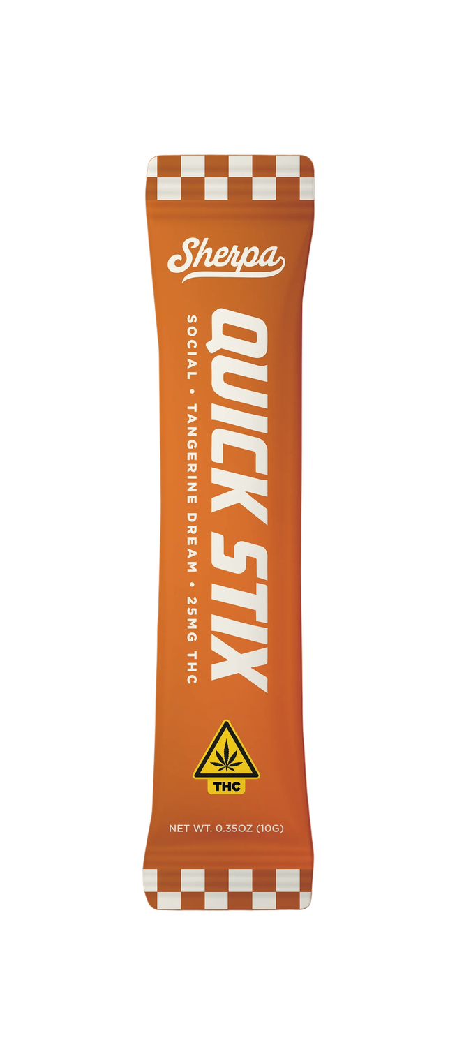 SOCIAL THC Quick Stix 25MG + Vit C &amp; Vit D 1-ct