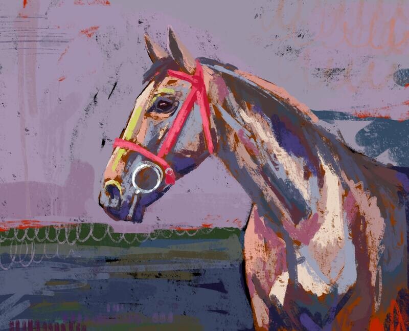 "Horse I" Fine Art Print