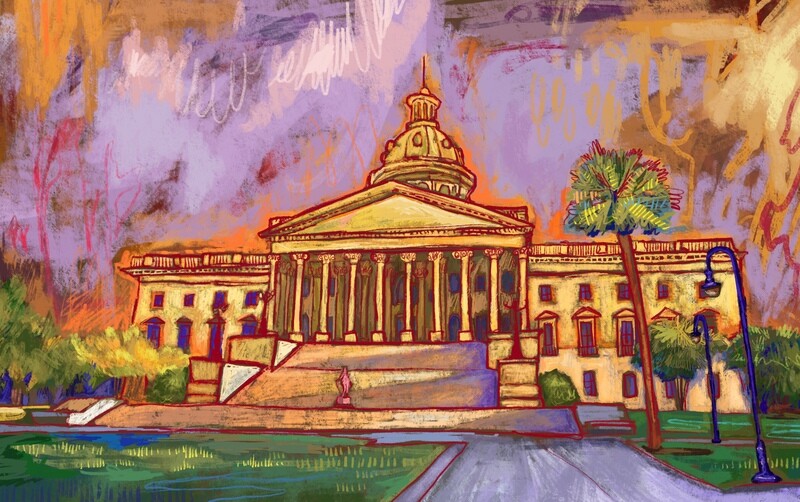 "SC State House" Fine Art Print