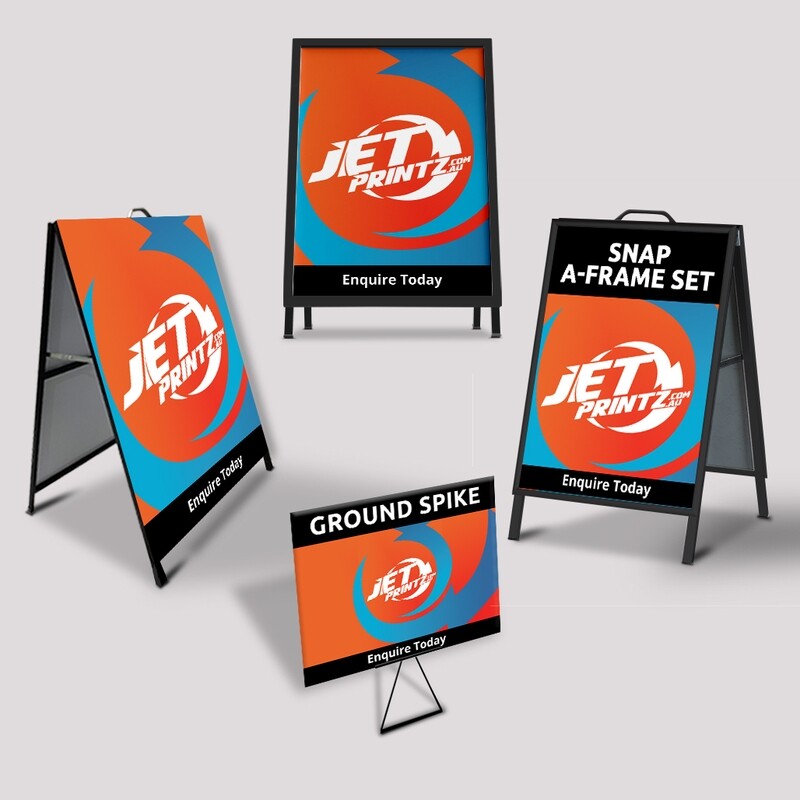 Corflute Insert Wire A-Frame Set