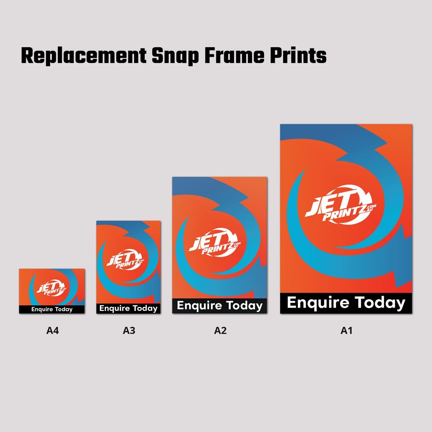 Replacement Snap Frame Prints