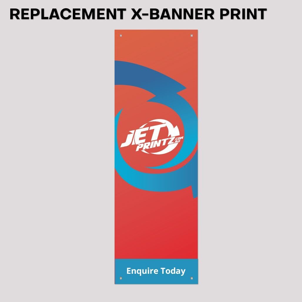 Replacement X Banner Print