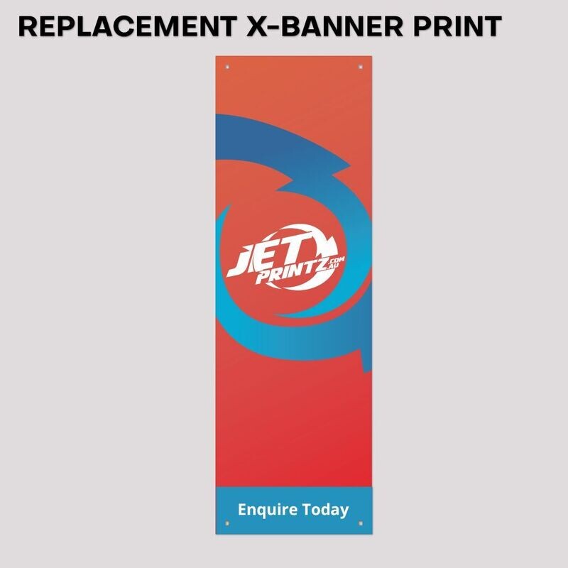 Replacement X Banner Print