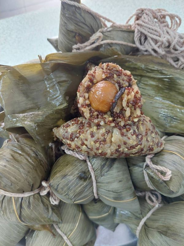 藜麥猴菇粽