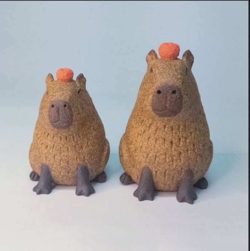 客製化水豚君家族組