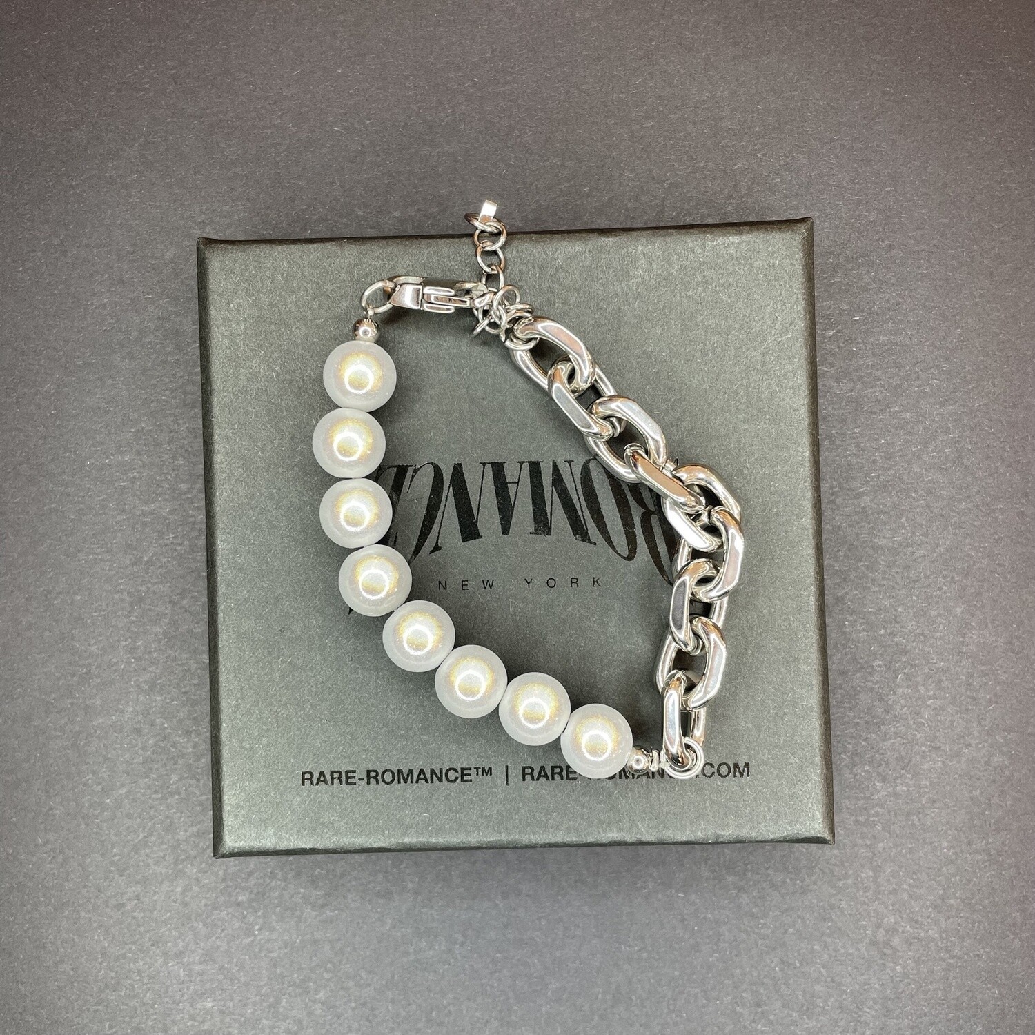 Reflective Pearl Bracelet