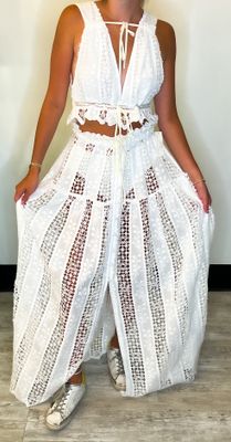 White Tracy Top