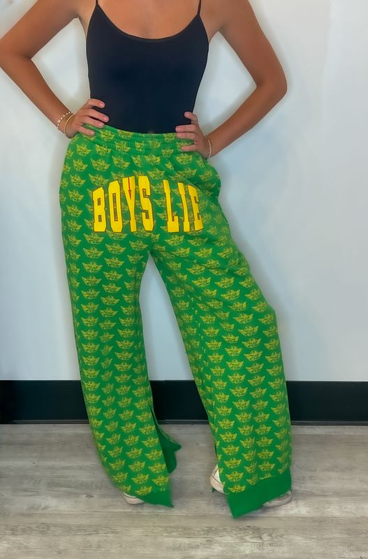 Left on Read Green Pants