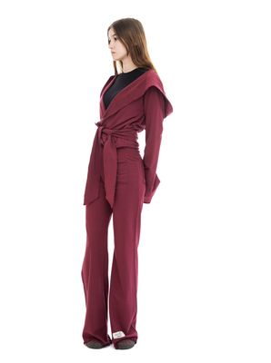 Red Flare Pants