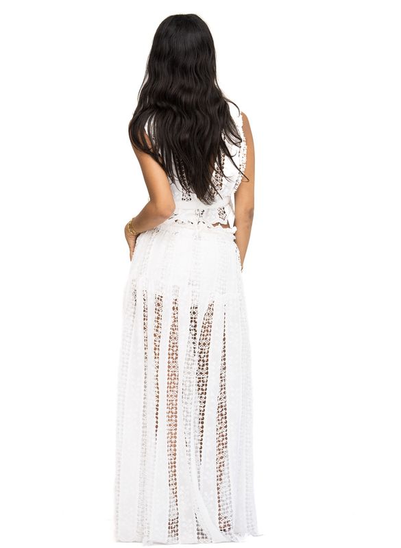 White Tracy Skirt