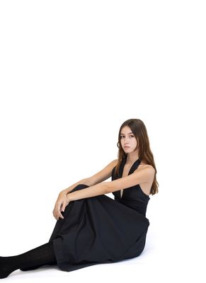 Black Halter Dress