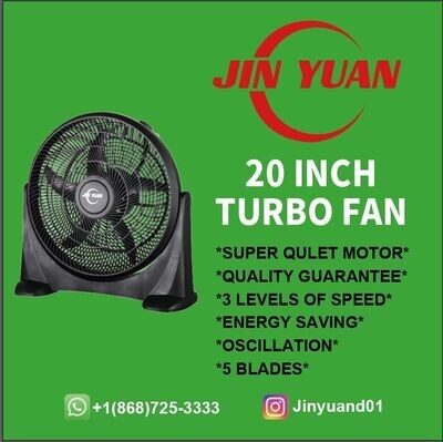 “20” Inch fan