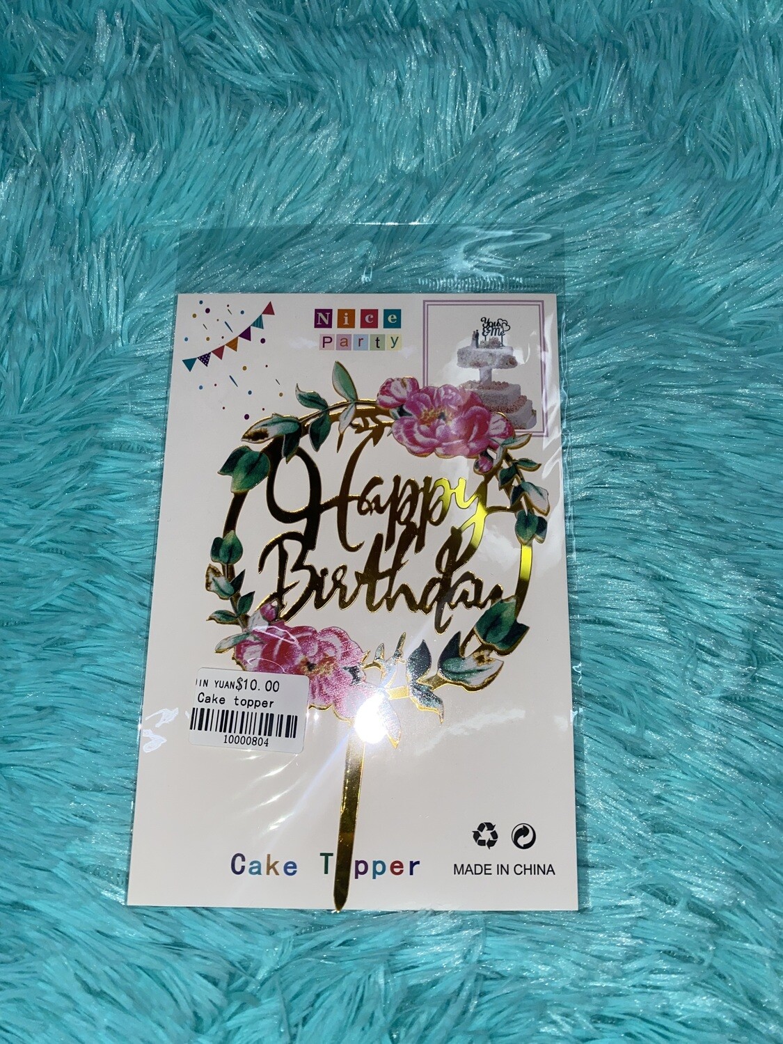 Cake Topper