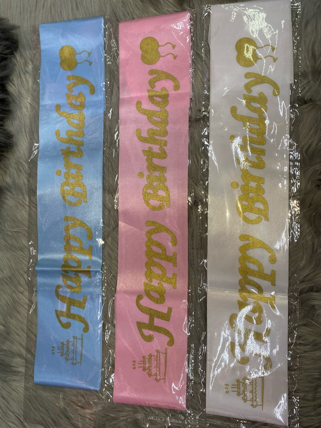 Birthday Sash