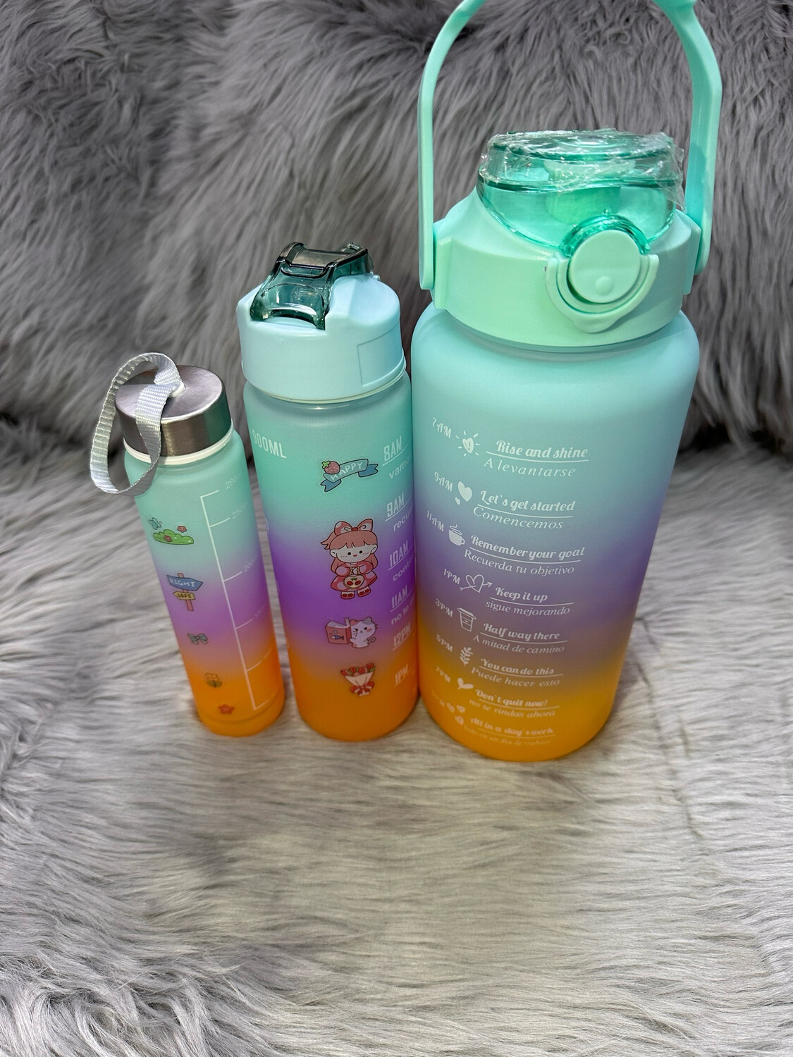 3 Pc water bottle
