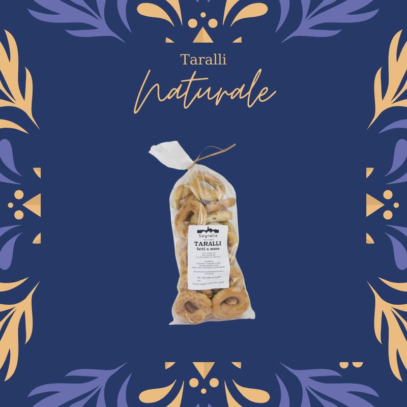 Taralli fatti a mano al Naturale