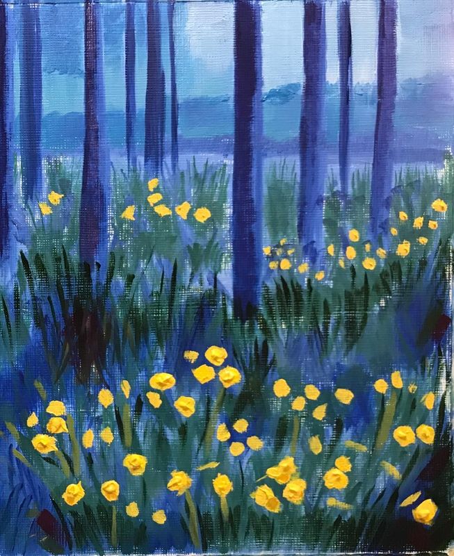 Study in Blue