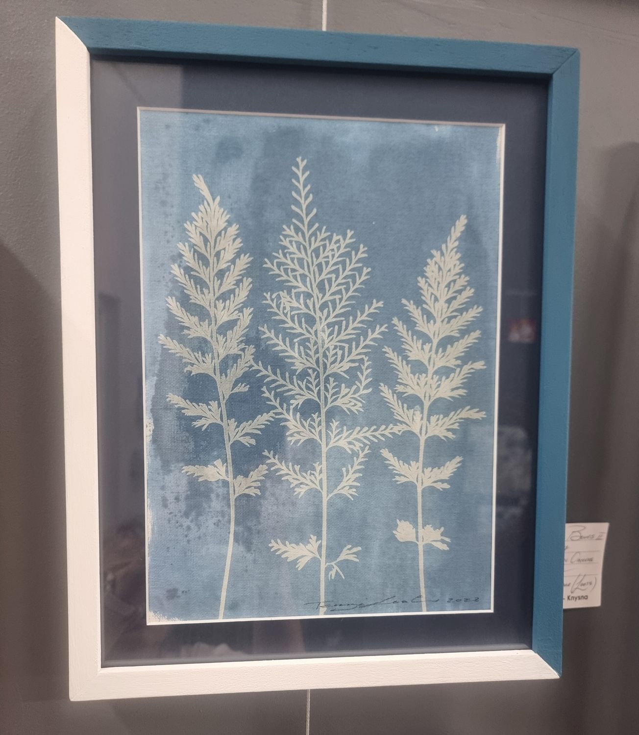Botanical Blues Fern II