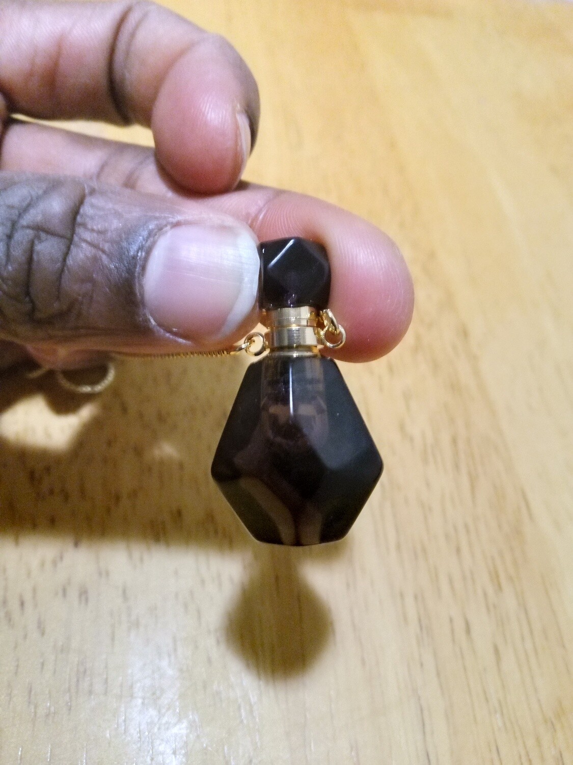 Glass Crystal Aromatherapy Necklace