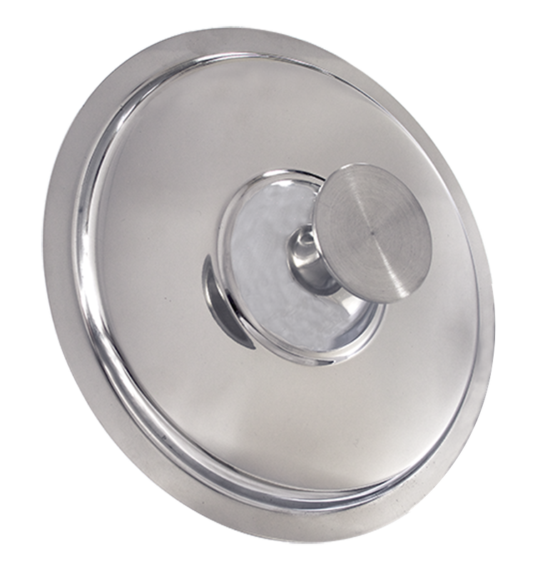 Couvercle inox MINI + poignée inox