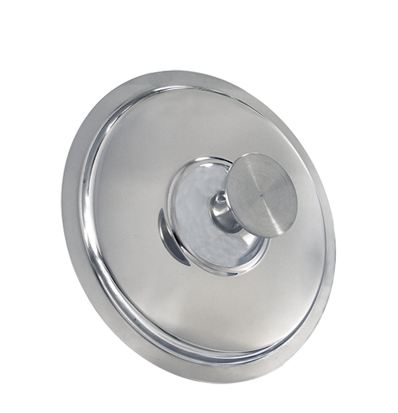 Couvercle inox MINI + poignée inox