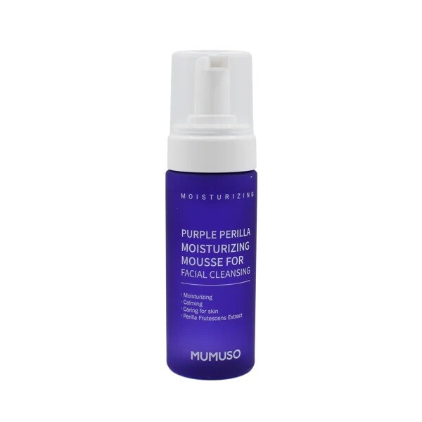 PURPLE PERILLA MOISTURIZING MOUSSE FOR FACIAL CLEANSING