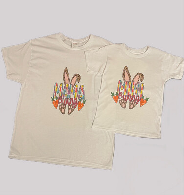 Mama Bunny Mini Bunny Matching Shirts