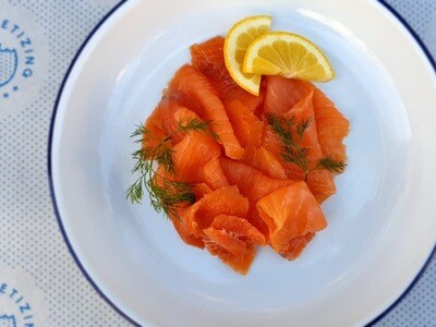 Topping Smoked Salmon 250 gram